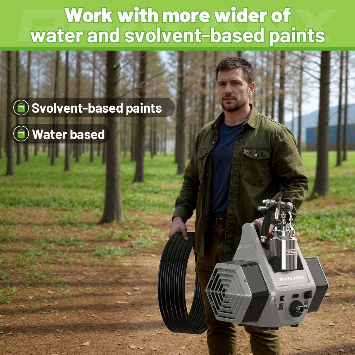 Phalanx 3.0 HVLP Paint Sprayer