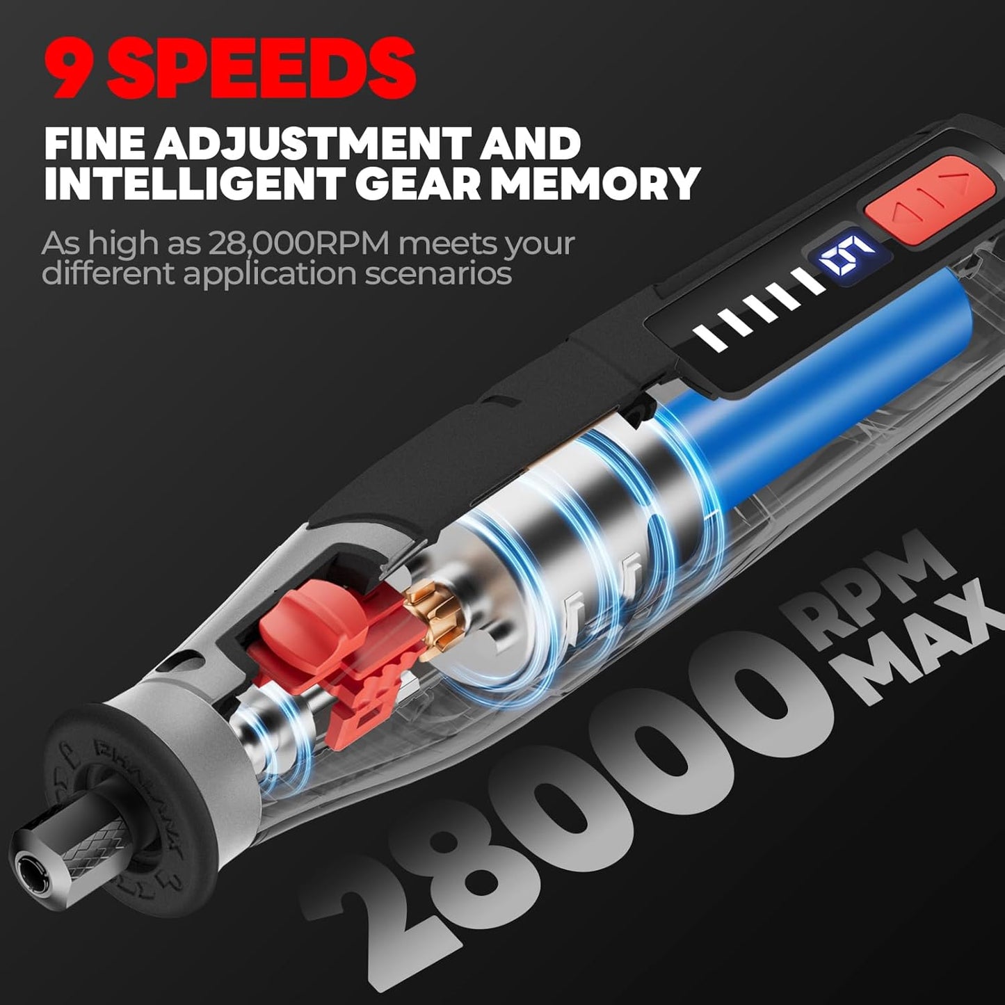 Phalanx Rotary Tool - 4V Rotary Tool Cordless