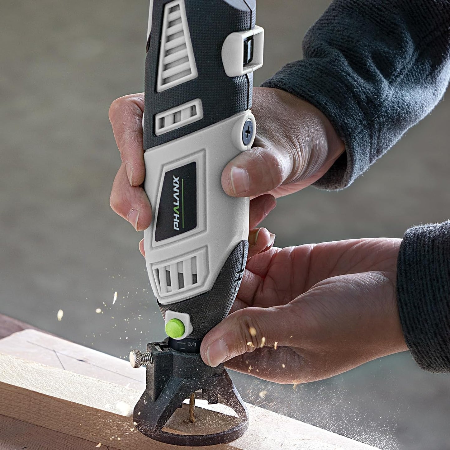 Phalanx 180W Rotary Tool Kit (Deluxe Set) 6 Variable Speed with Flex Shaft