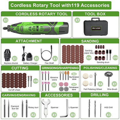 Phalanx 12V Rotary Tool Kit