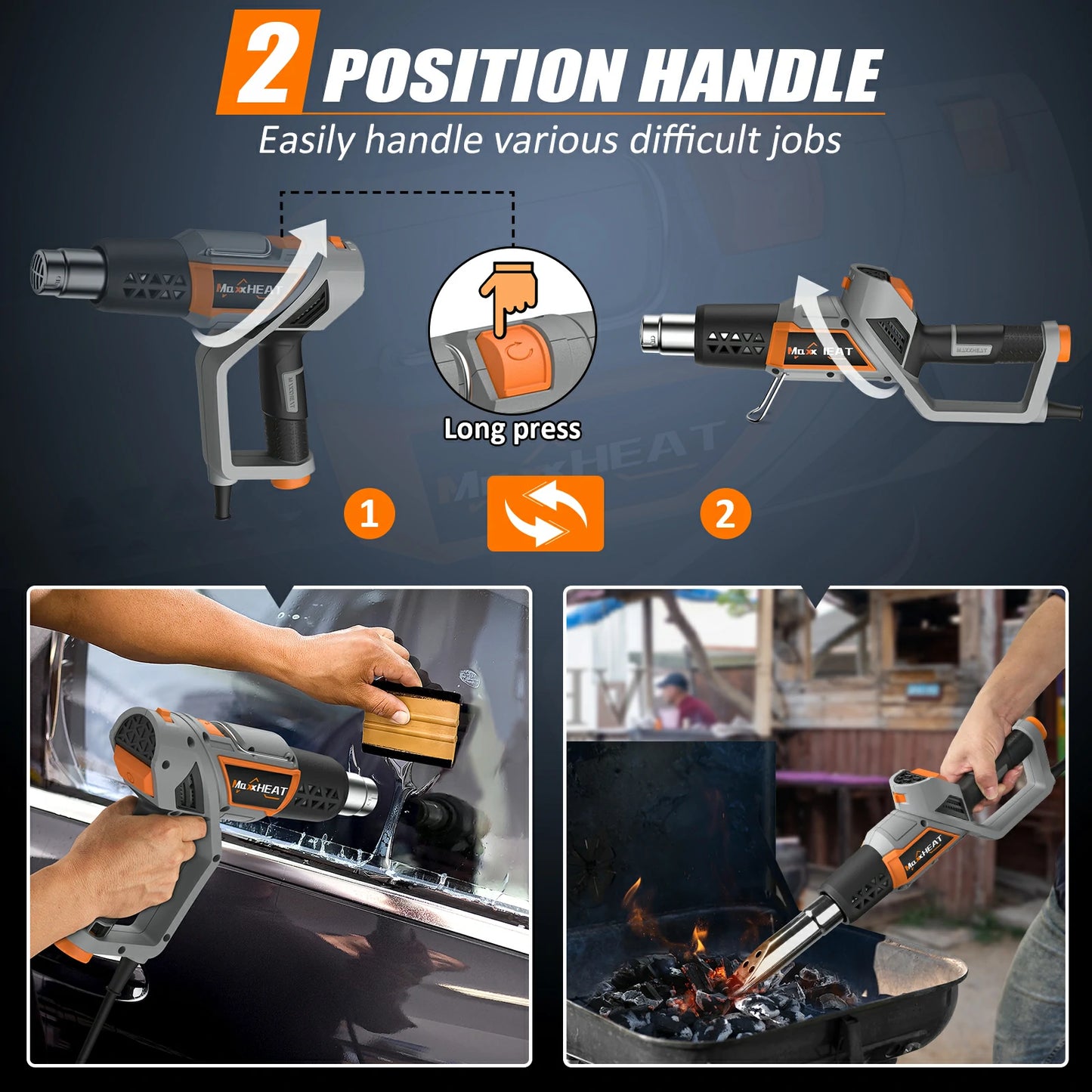 Phalanx Fast Heat Hot Air Gun Plus