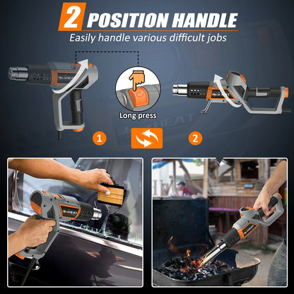 Phalanx Fast Heat Hot Air Gun Plus