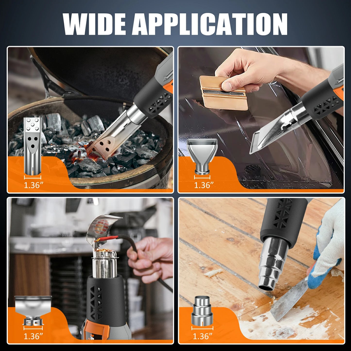 Phalanx Fast Heat Hot Air Gun Plus