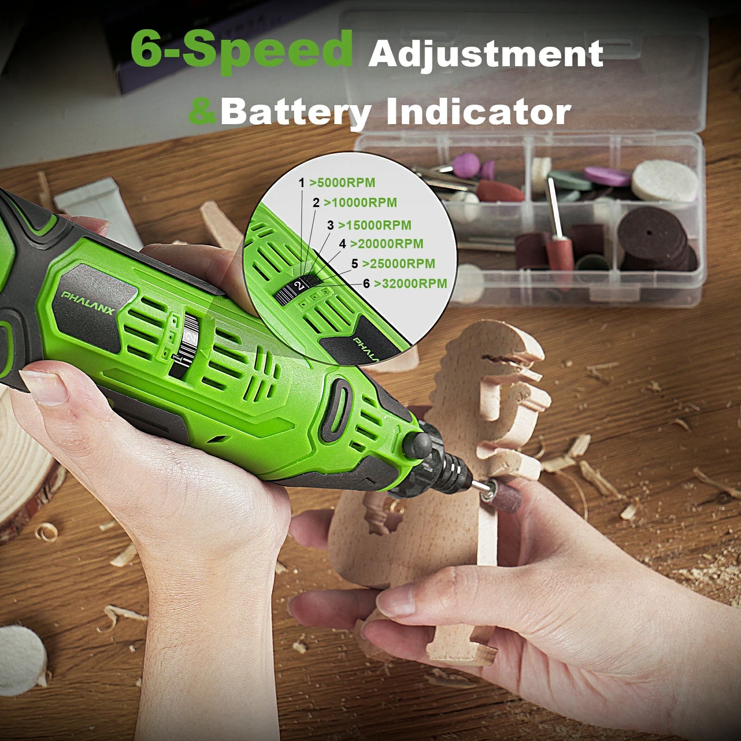 Phalanx 12V Rotary Tool Kit