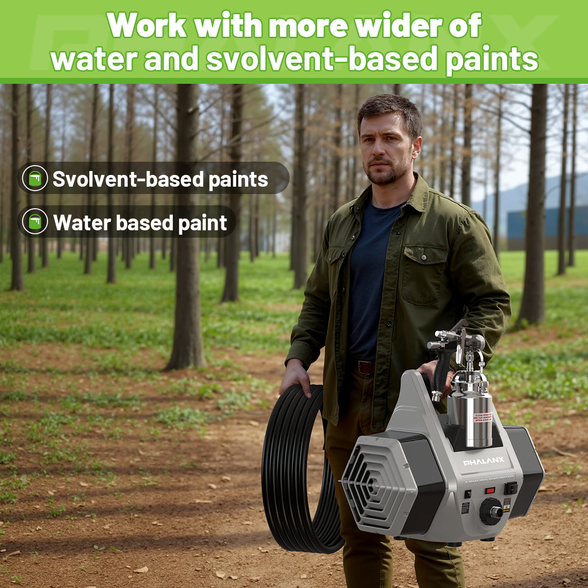 Phalanx 5.0 HVLP Paint Sprayer