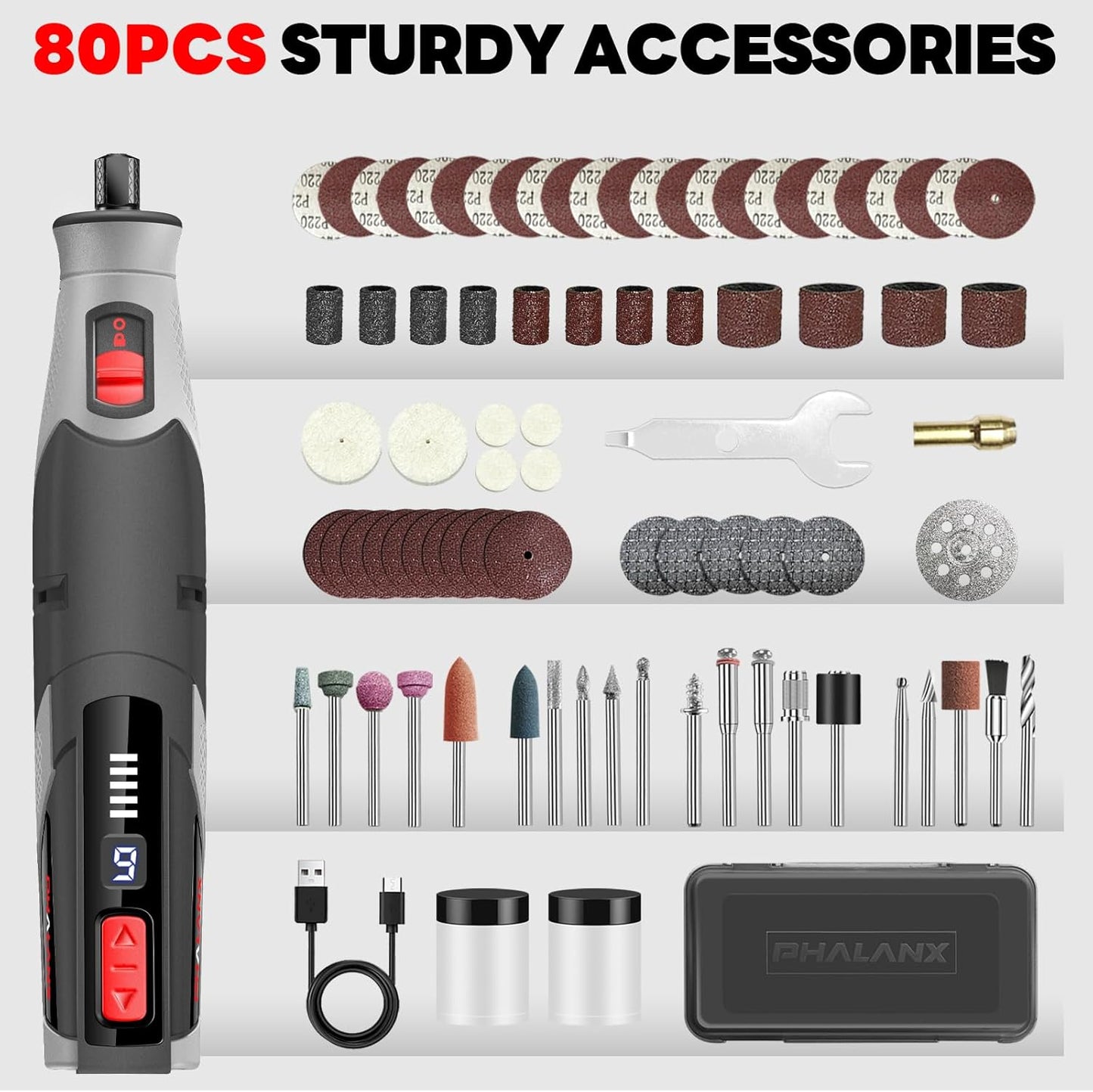 Phalanx Rotary Tool - 4V Rotary Tool Cordless