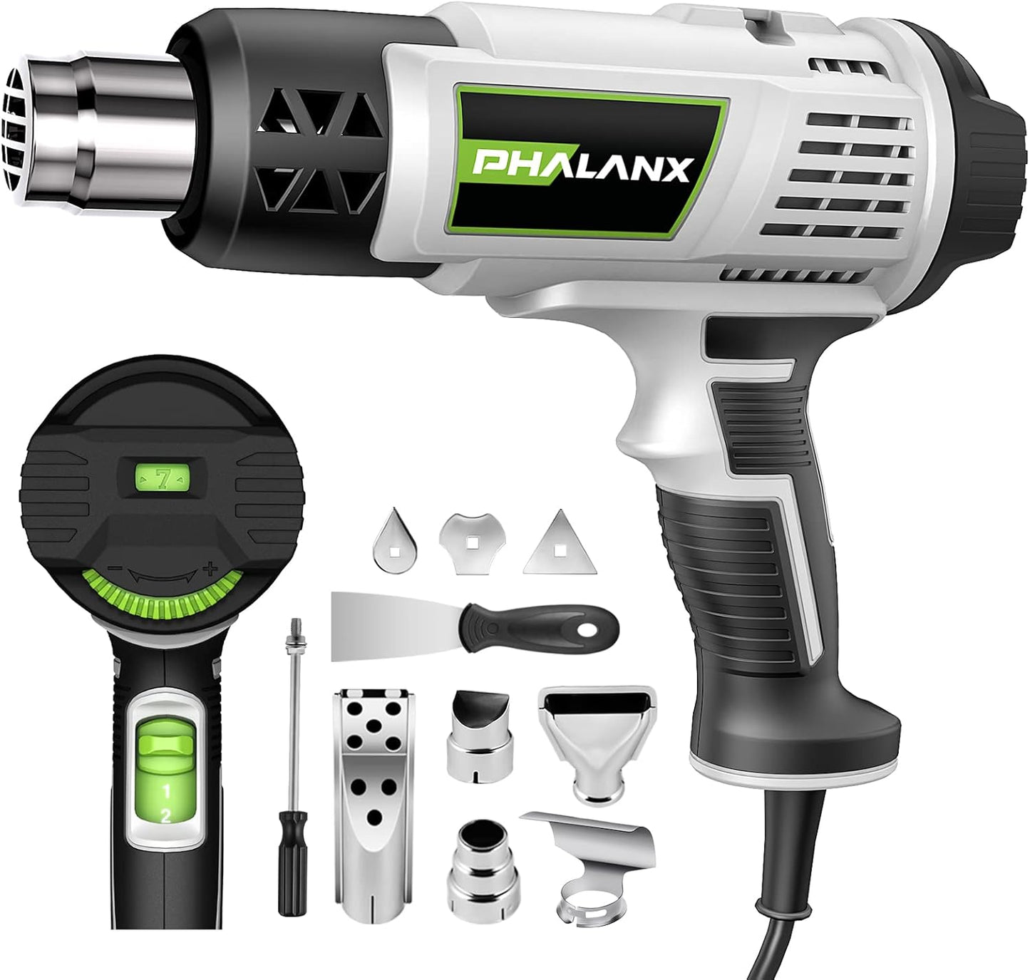 Phalanx Fast Heat Hot Air Gun