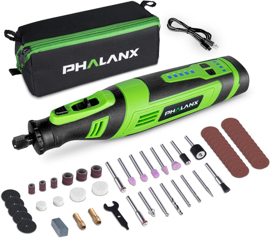 Phalanx 8V Cordless Rotary Tool Kit  Multifunctional
