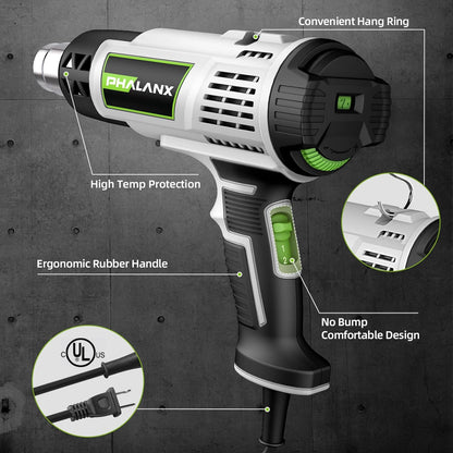 Phalanx Fast Heat Hot Air Gun