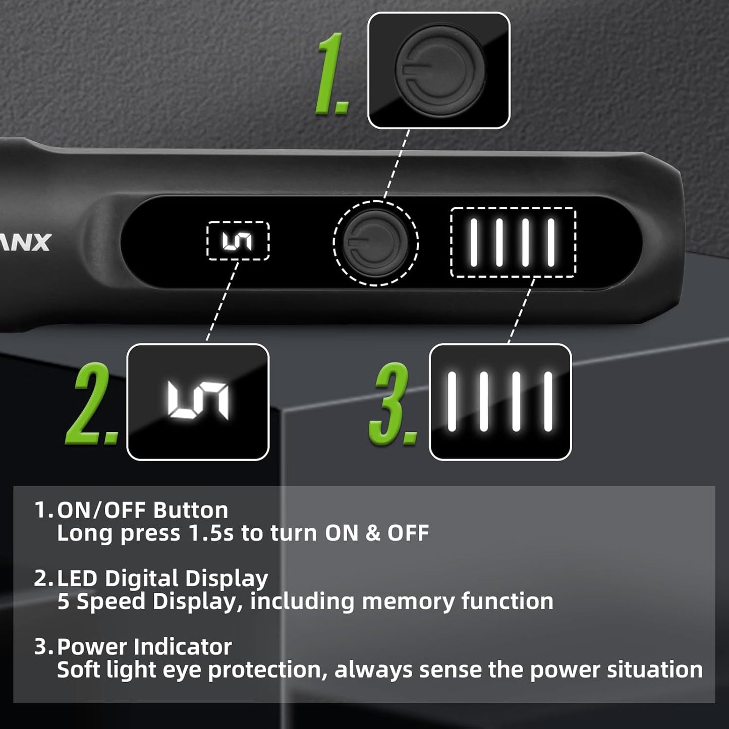 Phalanx 3.7V Mini Cordless Rotary Tool Kit