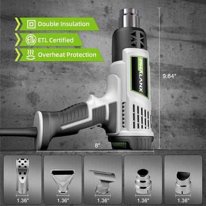 Phalanx Fast Heat Hot Air Gun