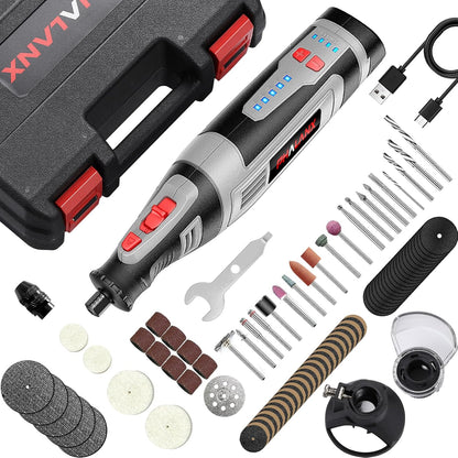 Phalanx 8V Cordless Rotary Tool Kit  Multifunctional